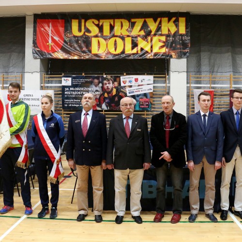 Otwarcie 30. Młodzieżowych Mistrzostw Polski w tenisie stołowym